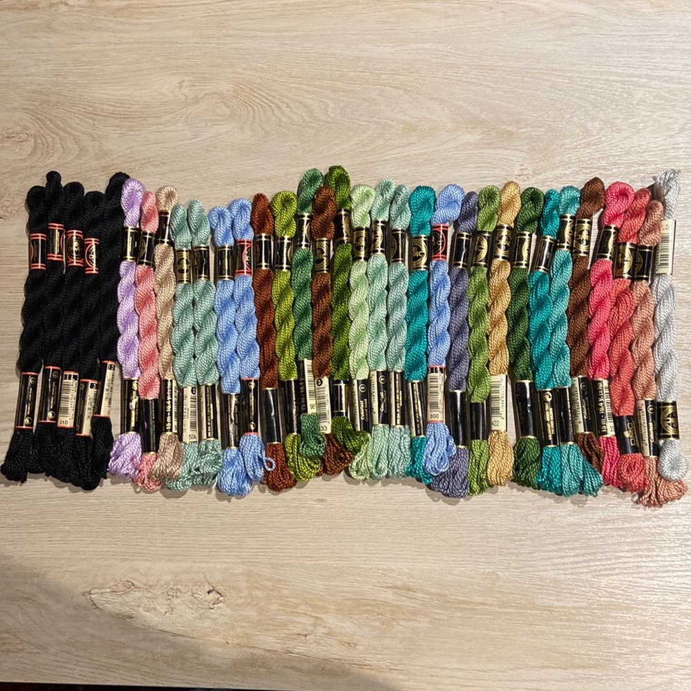 DMC Size 3 Pearl Cotton threads